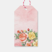 Rozen Cadeaulabel (Achterkant)
