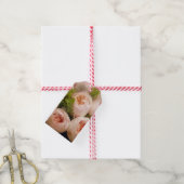 Rozen Cadeaulabel (Met Touw)