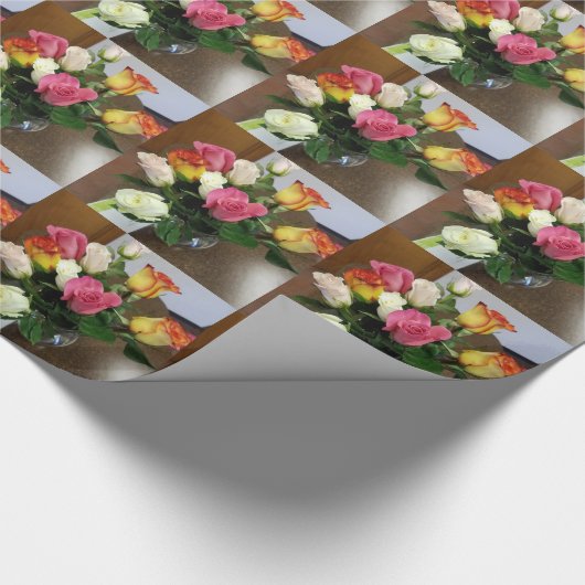 Rozen Cadeaupapier (Hoek)