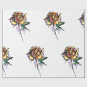 Rozen Cadeaupapier (Vlak)