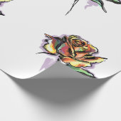 Rozen Cadeaupapier (Hoek)
