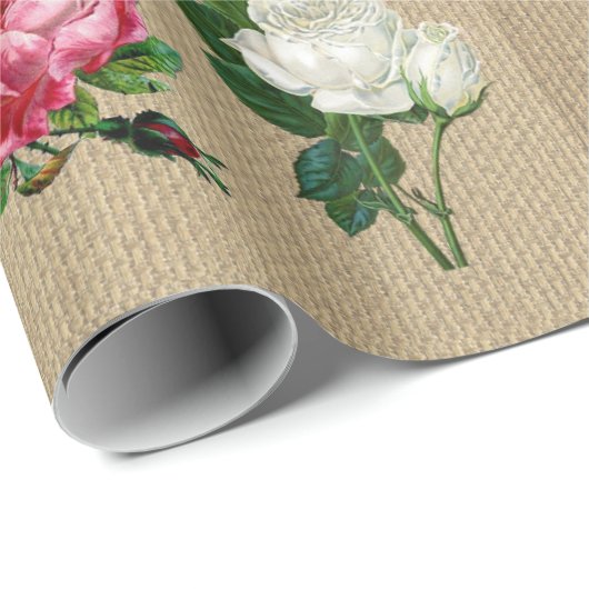  Rozen Cadeaupapier (Rol Hoek)