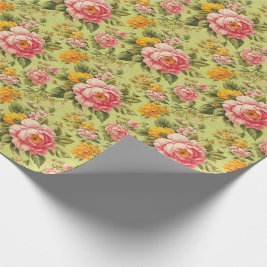 Rozen Cadeaupapier (Hoek)