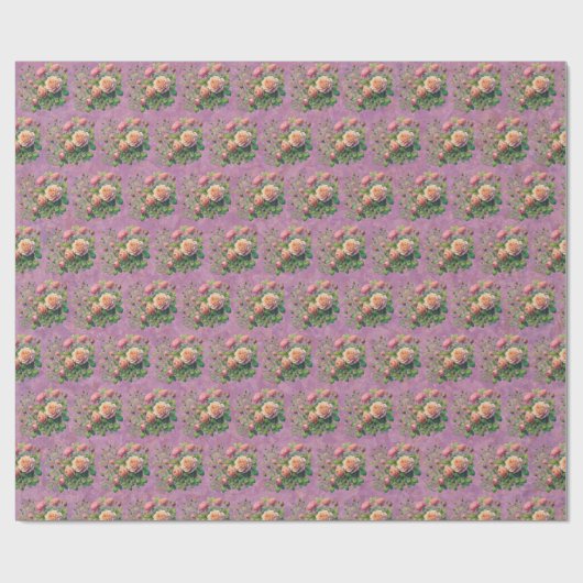 Rozen Cadeaupapier (Vlak)