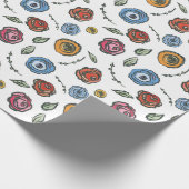 Rozen Cadeaupapier (Hoek)