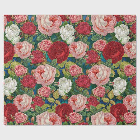 Rozen Cadeaupapier (Vlak)