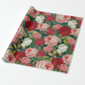 Rozen Cadeaupapier (Uitgerold)