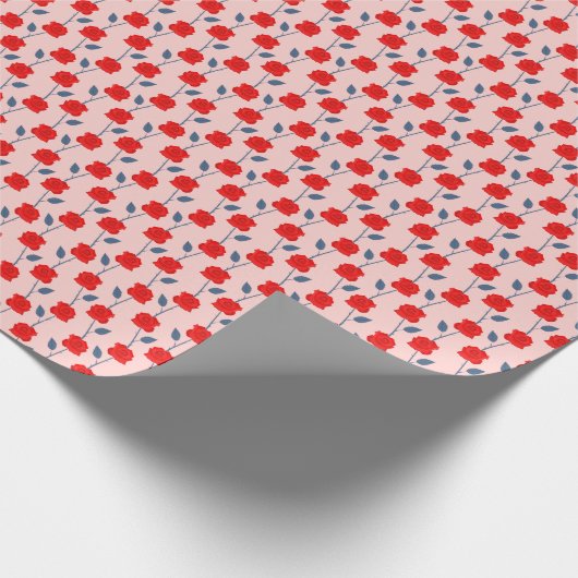 Rozen Cadeaupapier (Hoek)