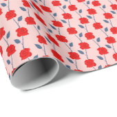 Rozen Cadeaupapier (Rol Hoek)