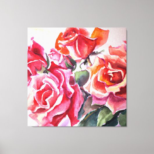 Rozen Canvas Afdruk (Voorkant)