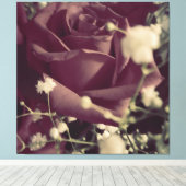 Rozen Canvas Afdruk (Insitu (Houten vloer))