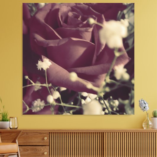 Rozen Canvas Afdruk (Insitu (Woonkamer))