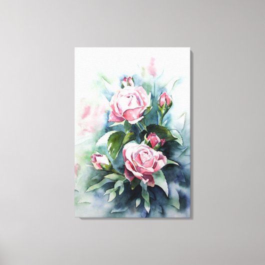 Rozen Canvas Afdruk (Voorkant)