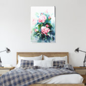 Rozen Canvas Afdruk (Insitu (Slaapkamer))