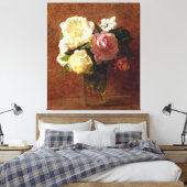 Rozen Canvas Afdruk (Insitu (Slaapkamer))