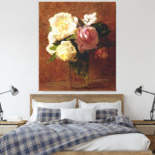 Rozen Canvas Afdruk (Insitu (Slaapkamer))