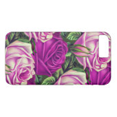 Rozen Case-Mate iPhone Case (Achterkant (Horizontaal))