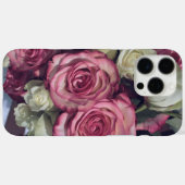 Rozen Case-Mate iPhone Case (Achterkant (horizontaal))