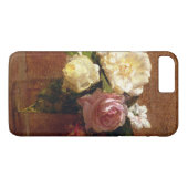 Rozen Case-Mate iPhone Case (Achterkant (Horizontaal))