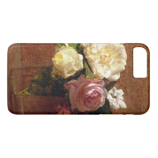 Rozen Case-Mate iPhone Case (Achterkant (Horizontaal))