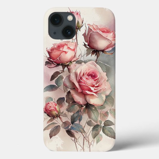 Rozen Case-Mate iPhone Case (Achterkant)