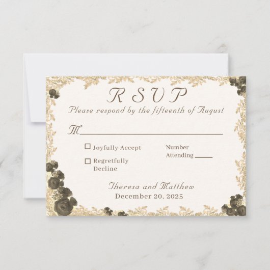  Rozen Catholic Response Kaart (Voorkant)