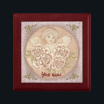Rozen Cherub Angel Jewelry Box Cadeaudoosje<br><div class="desc">Rozen Cherub Angel Jewelry Box van ArtMuvz Illustration. Overeenkomende engelgeschenken en kleding. Of u nu op zoek bent naar een geschenk voor een vriend, familielid of geliefde, er is een engelgeschenk dat perfect voor hen is. Engelengeschenken kunnen religieus of seculier zijn in natuur en kunnen worden gevonden voor elk budget....</div>