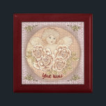Rozen Cherub Angel Jewelry Box Cadeaudoosje<br><div class="desc">Rozen Cherub Angel Jewelry Box van ArtMuvz Illustration. Overeenkomende engelgeschenken en kleding. Of u nu op zoek bent naar een geschenk voor een vriend, familielid of geliefde, er is een engelgeschenk dat perfect voor hen is. Engelengeschenken kunnen religieus of seculier zijn in natuur en kunnen worden gevonden voor elk budget....</div>