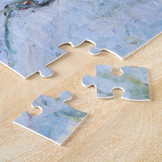 Rozen Claude Monet Fine Art Legpuzzel (Zijkant)