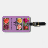 Rozen Collage #1 Bagagelabel (Voorkant horizontaal)
