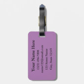 Rozen Collage #1 Bagagelabel (Achterkant verticaal)