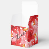 Rozen Collage Derby Vrijgezellenfeest Square Bedankdoosjes (Geopend)