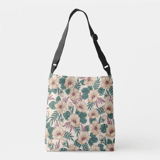 Rozen Crossbody Tas (Achterkant)