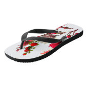 Rozen dag  teenslippers (Schuin)
