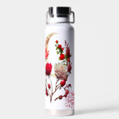 Rozen dag  waterfles (Achterkant)