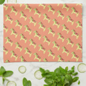 Rozen Dala Horse Kitchen Towels Theedoek (Gevouwen)