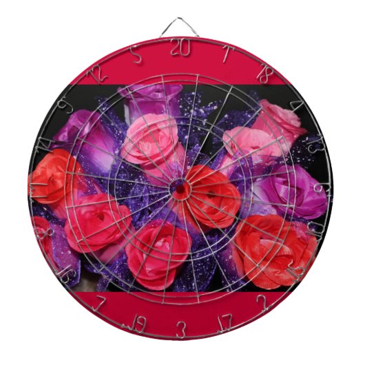 Rozen Dartbord (Voorkant)