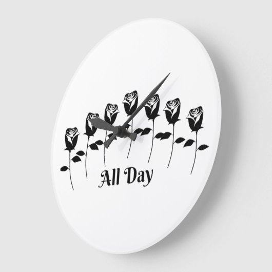 ROZEN DE HELE DAG GROTE KLOK (Hoek)