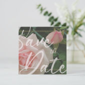 Rozen De Sjabloon Datum bekendmaking opslaan (Staand voorkant)