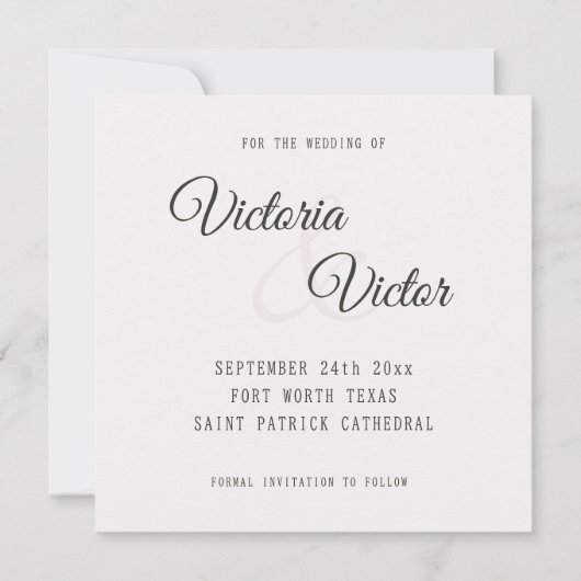 Rozen De Sjabloon Datum bekendmaking opslaan (Achterkant)