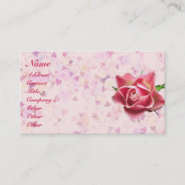 Rozen Deco Visitekaartje