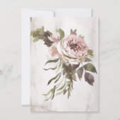 Rozen Derby Horse Racing Party Kaart (Achterkant)