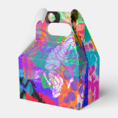 Rozen Diamonds Digitaal Schilderen Spletters Parti Bedankdoosjes (Voorkant Zijde)