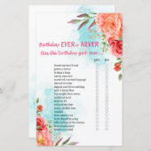 Rozen die ooit zijn geboren of nooit zijn gaan spe (Voorkant / Achterkant)