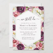 Rozen die we nog steeds doen Vernieuwing 50ste bru Kaart (Voorkant)