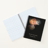 Rozen Donkere Romantiek Notitieboek (Binnen)