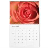 Rozen door de jaarlijkse fotokalender kalender (Mar 2026)
