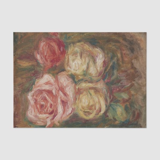 Rozen door Renoir Tissuepapier (Voorkant)