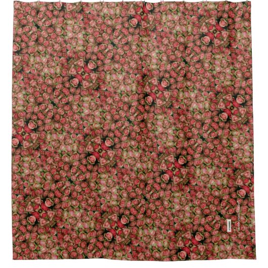 Rozen Douchegordijn (Voorkant)