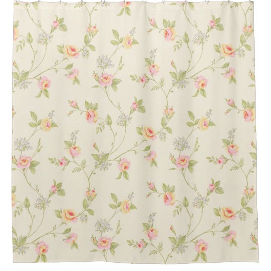 Rozen Douchegordijn (Voorkant)